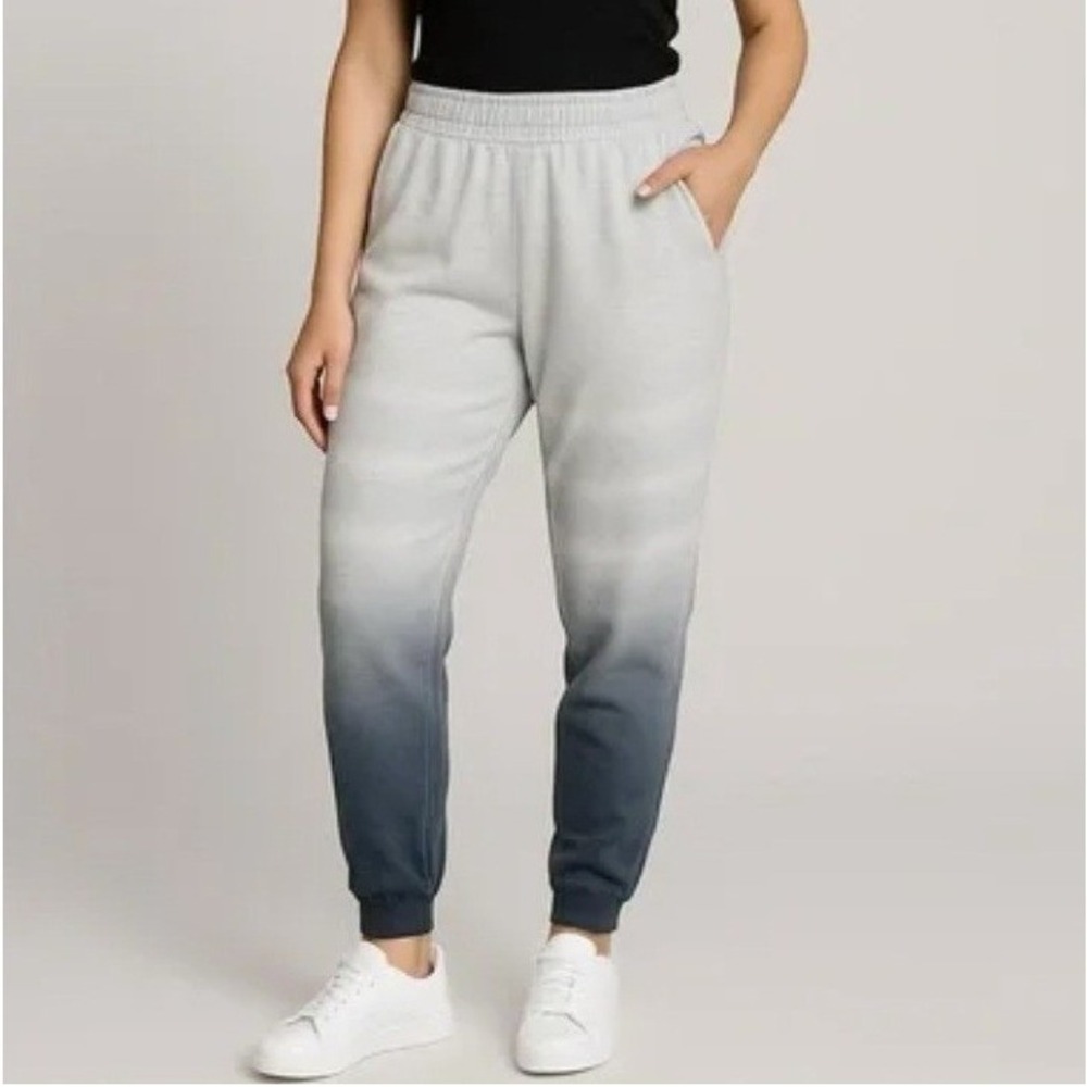 525 America Storm Cloud Multi Tie Dye Ombre Relaxed Fit Joggers Women's Medium